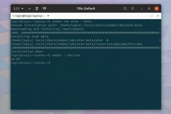 Ubuntu Make Developer Tools Installer 18.05 adiciona suporte a Atom Beta, Eclipse Javascript, reabilita Unity3D