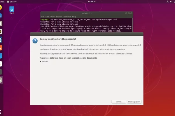 Os usuários do Ubuntu agora podem manter PPAs e repositórios de terceiros habilitados ao atualizar para uma versão mais recente do Ubuntu