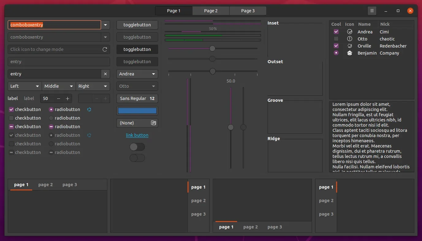 Ubuntu 20.04 Yaru theme