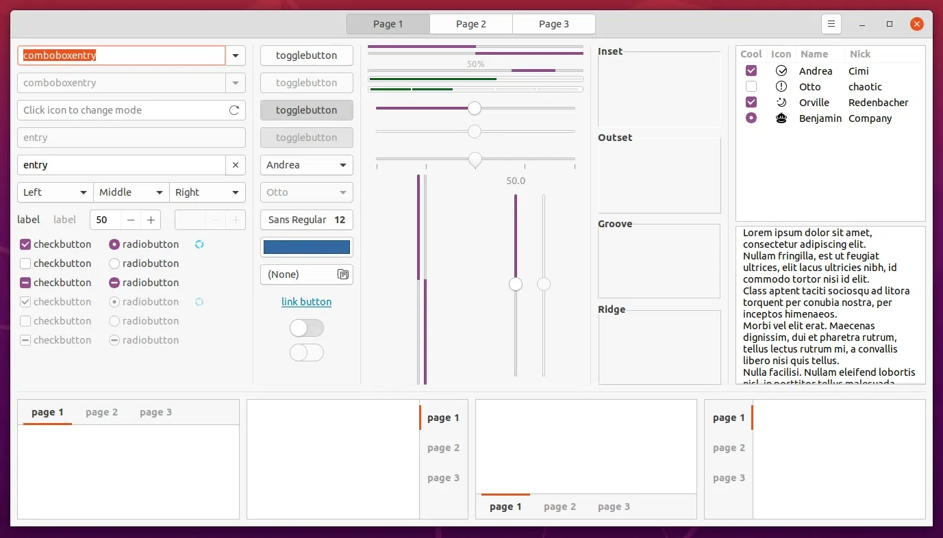 Ubuntu 20.04 Yaru theme