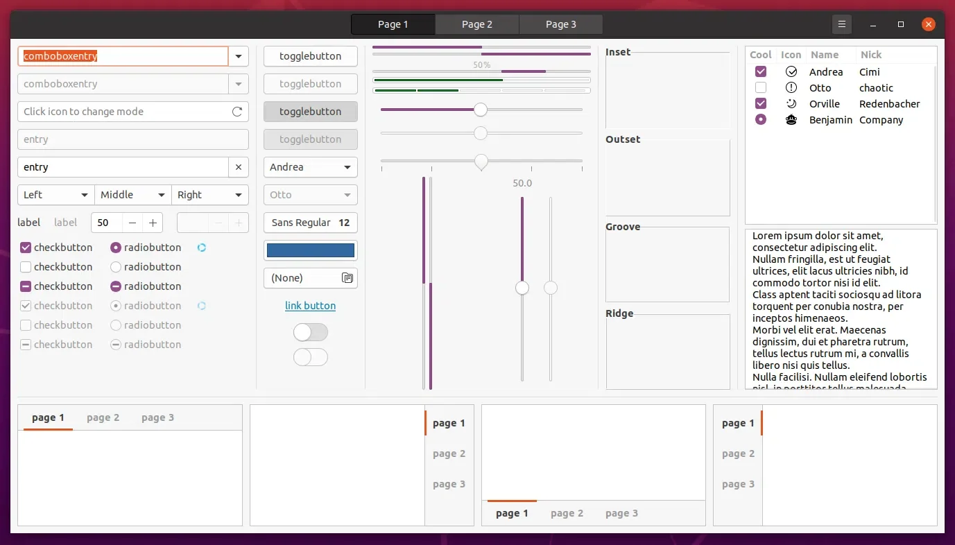 Ubuntu 20.04 Yaru theme