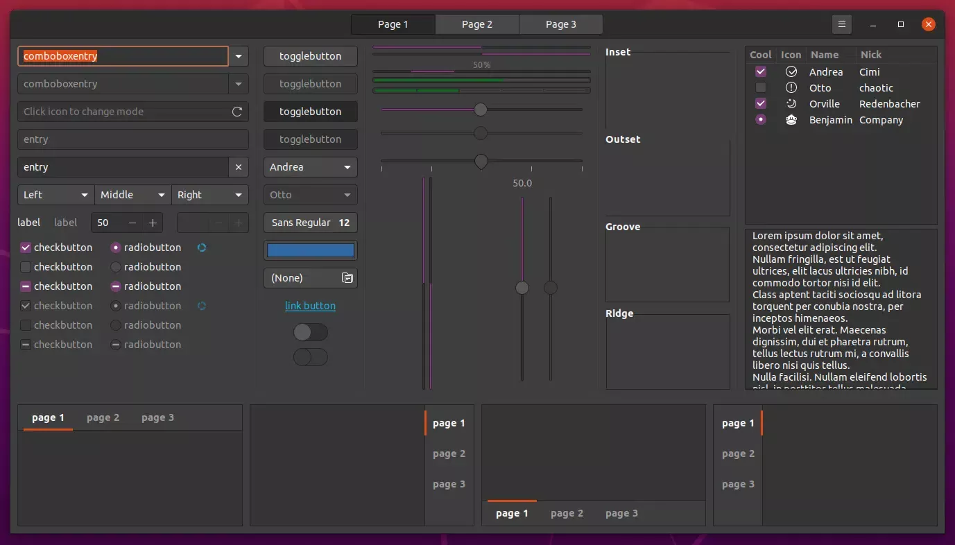 Ubuntu 20.04 Yaru theme