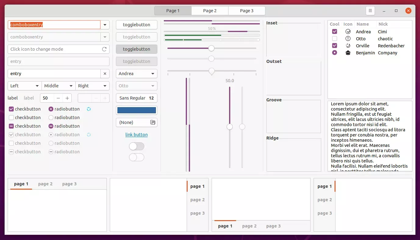 Ubuntu 20.04 Yaru theme