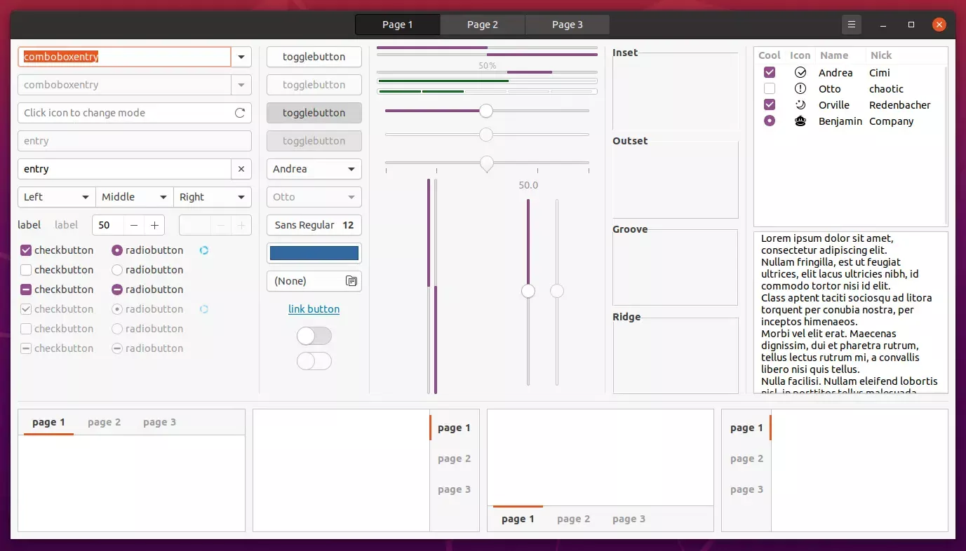 Ubuntu 20.04 Yaru theme