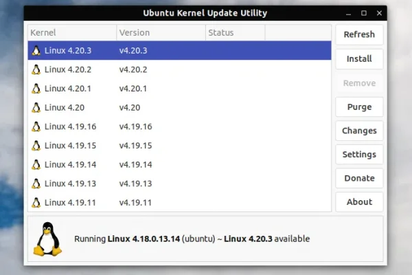 Utilitário de atualização do kernel do Ubuntu (Ukuu) muda para um modelo de licenciamento pago com a versão mais recente