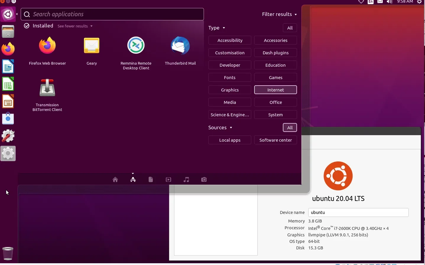 Unity Ubuntu 20.04 Focal Fossa