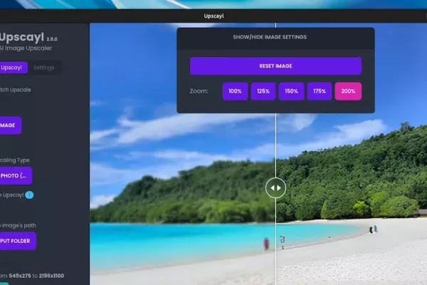 Upscayl AI Image Upscaler 2.5 adiciona opção para importar modelos personalizados, nova guia de configurações