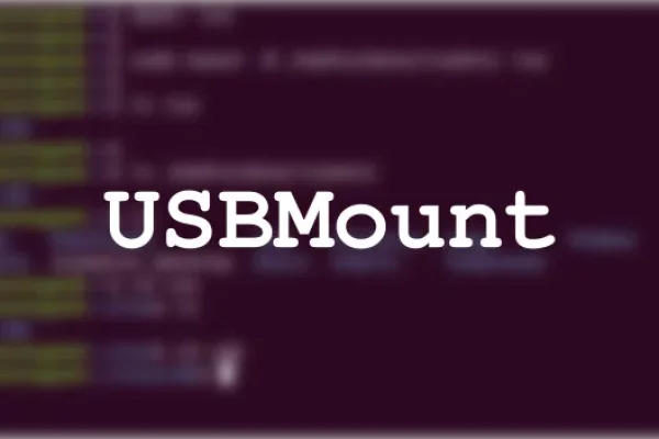 Monte unidades USB automaticamente no Ubuntu ou Debian Server com USBmount
