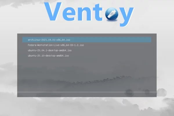 Ventoy Bootable USB Creator adiciona suporte à persistência para o Arch Linux e Fedora