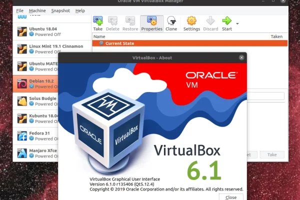 VirtualBox 6.1 lançado com melhorias 3D, suporte para Linux 5.4