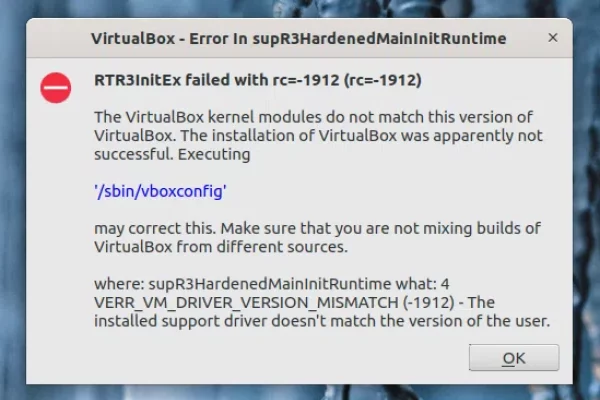 Como corrigir a atualização do VirtualBox dos repositórios do Ubuntu para o VirtualBox fornecido pela Oracle