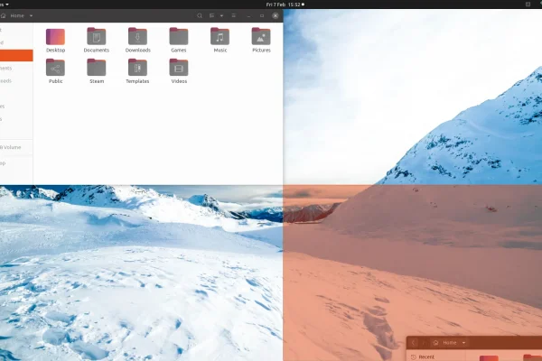 WinTile para GNOME Shell: Janelas ladrilhadas como no Windows 10 com Super / Win + Setas ou Mouse