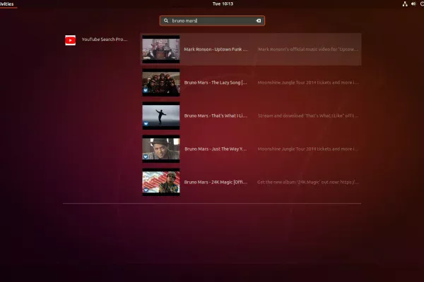 O YouTube Search Provider para Gnome Shell permite que você reproduza vídeos do YouTube no VLC