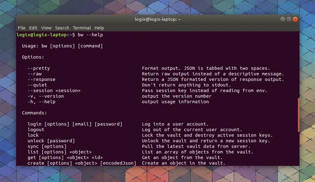 Bitwarden CLI