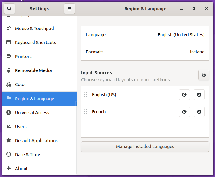 Habilitando o ibus-typing-booster no Gnome