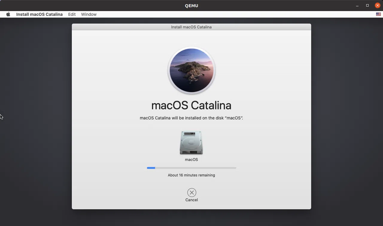 instalação do macOS
