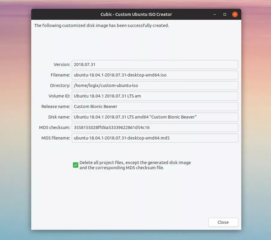 Custom Ubuntu ISO Creator Cubic