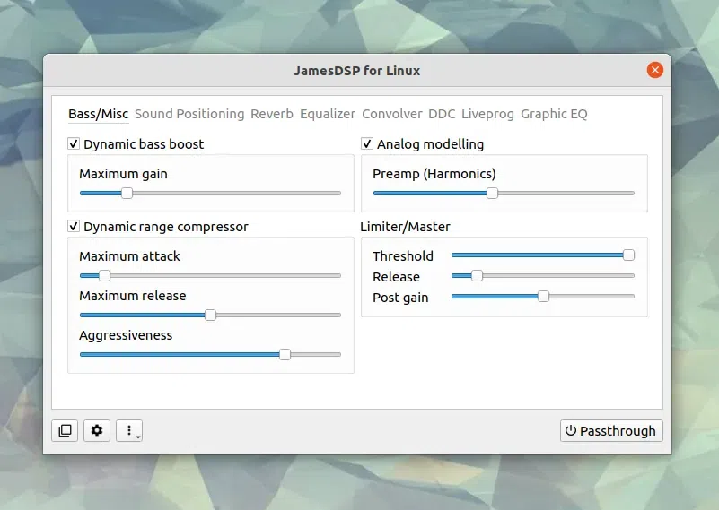 JamesDSP for linux