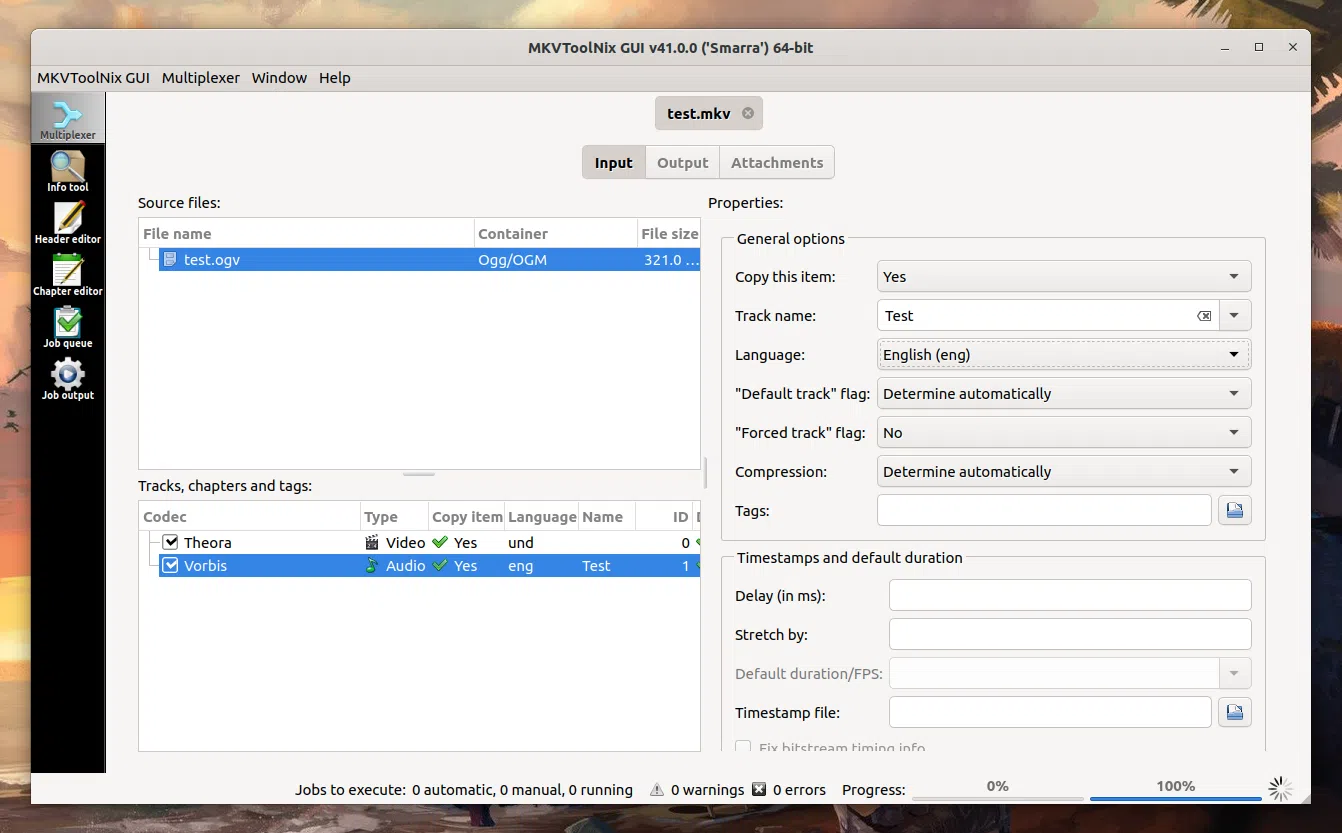 MKVToolNix GUI