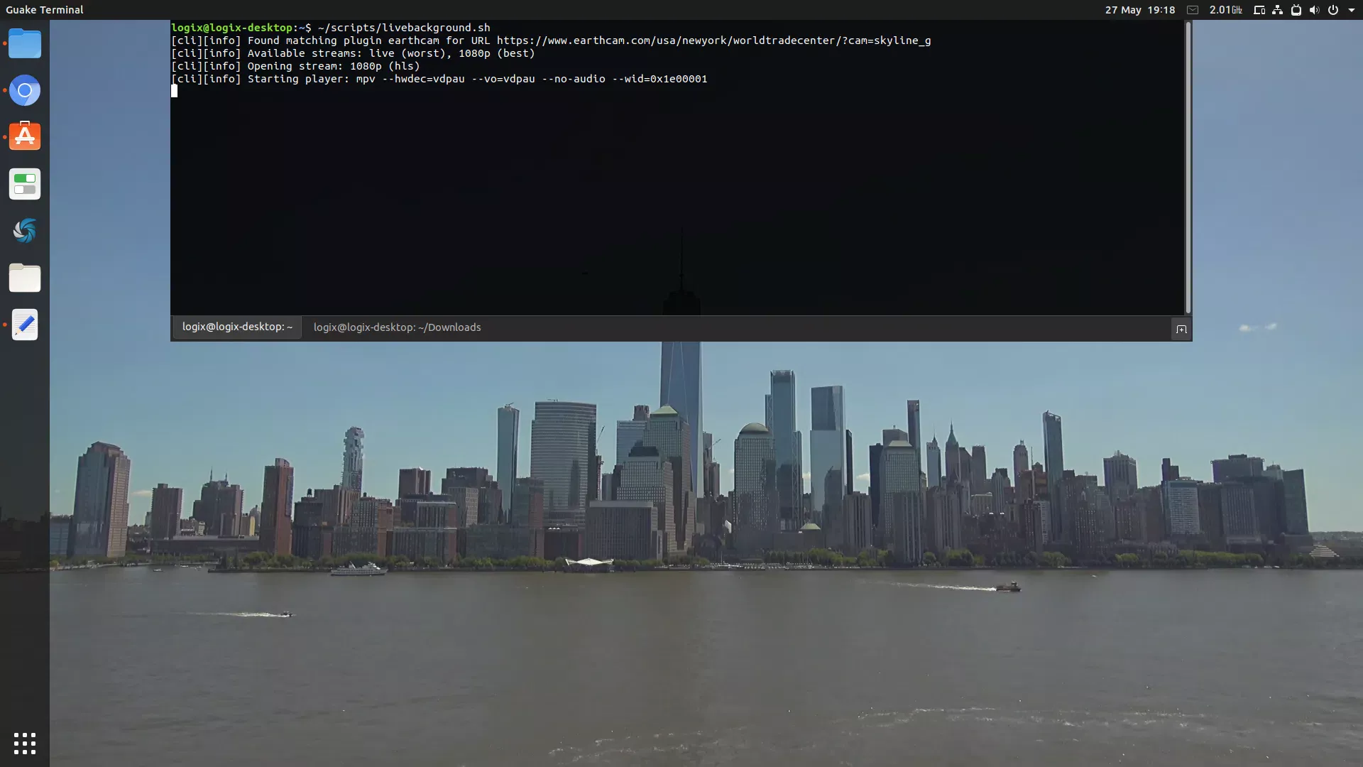 Live wallpaper Linux