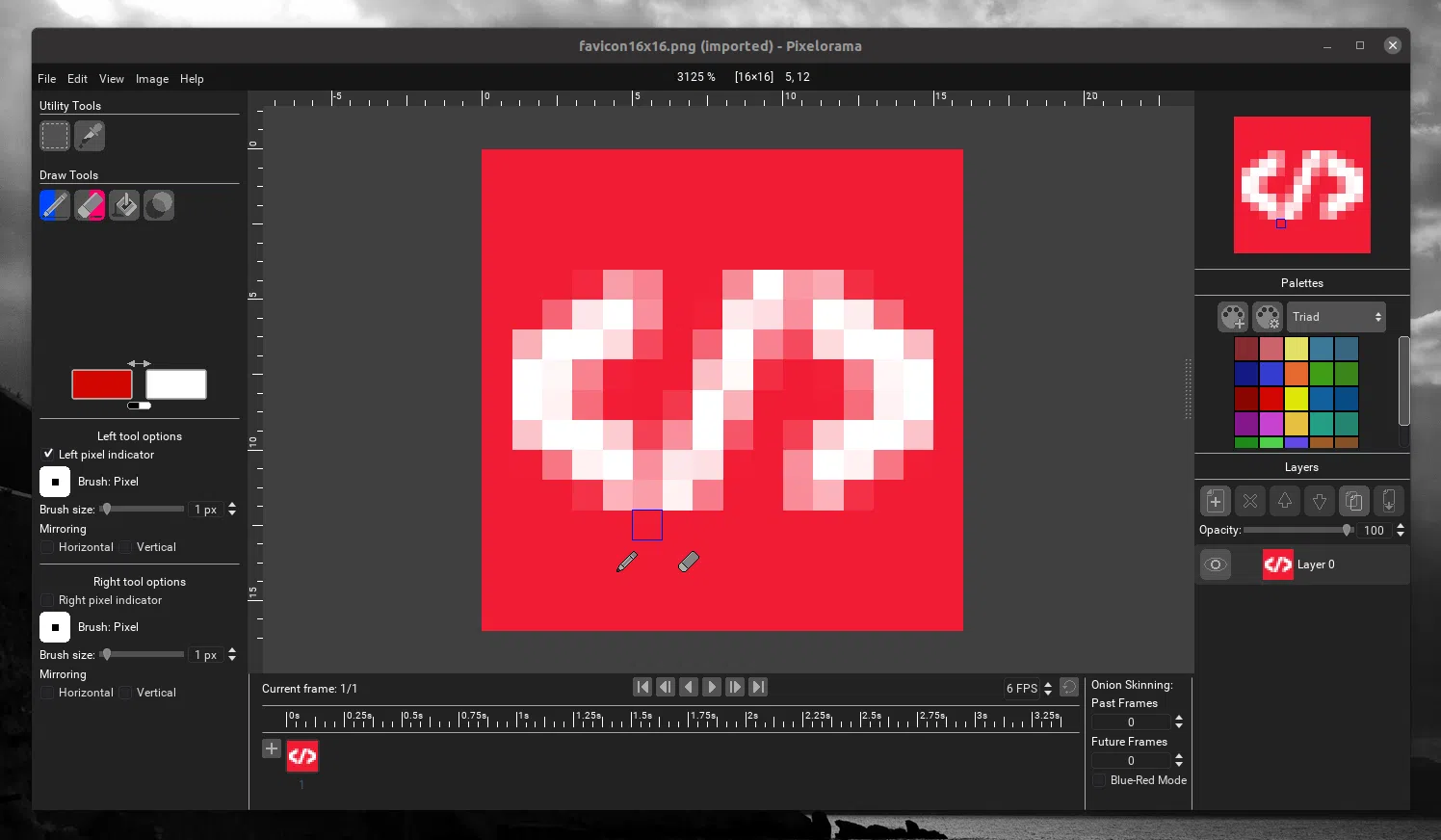 Pixelorama 2D sprite editor