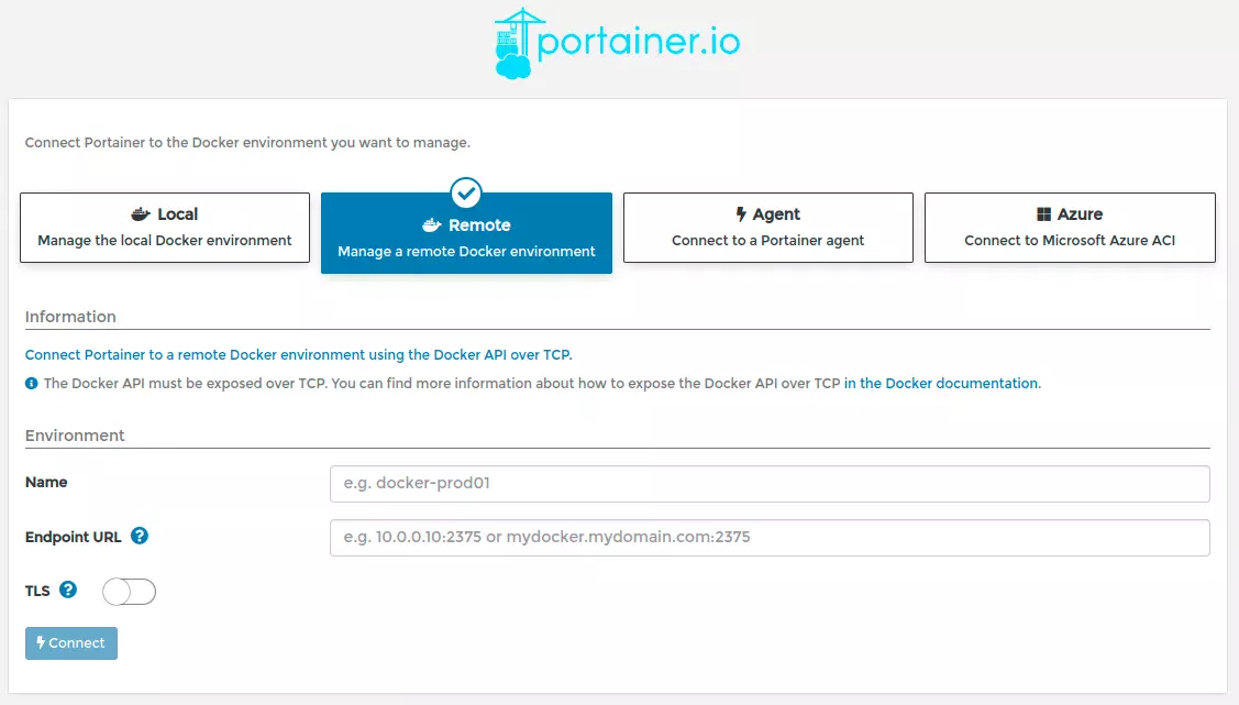 Configuração do Portainer