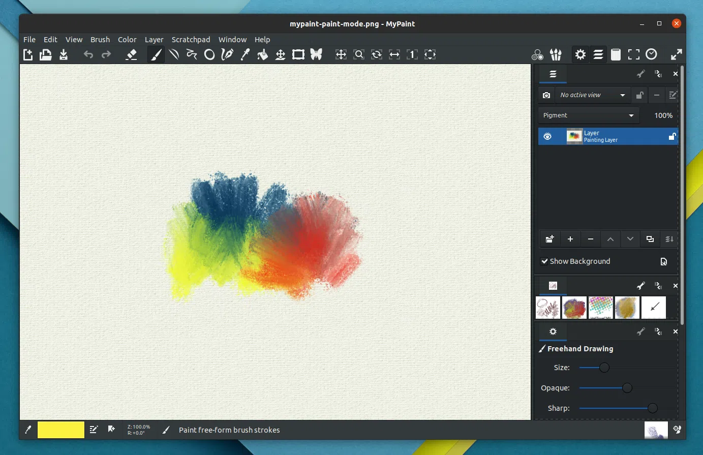 MyPaint 2.0.0