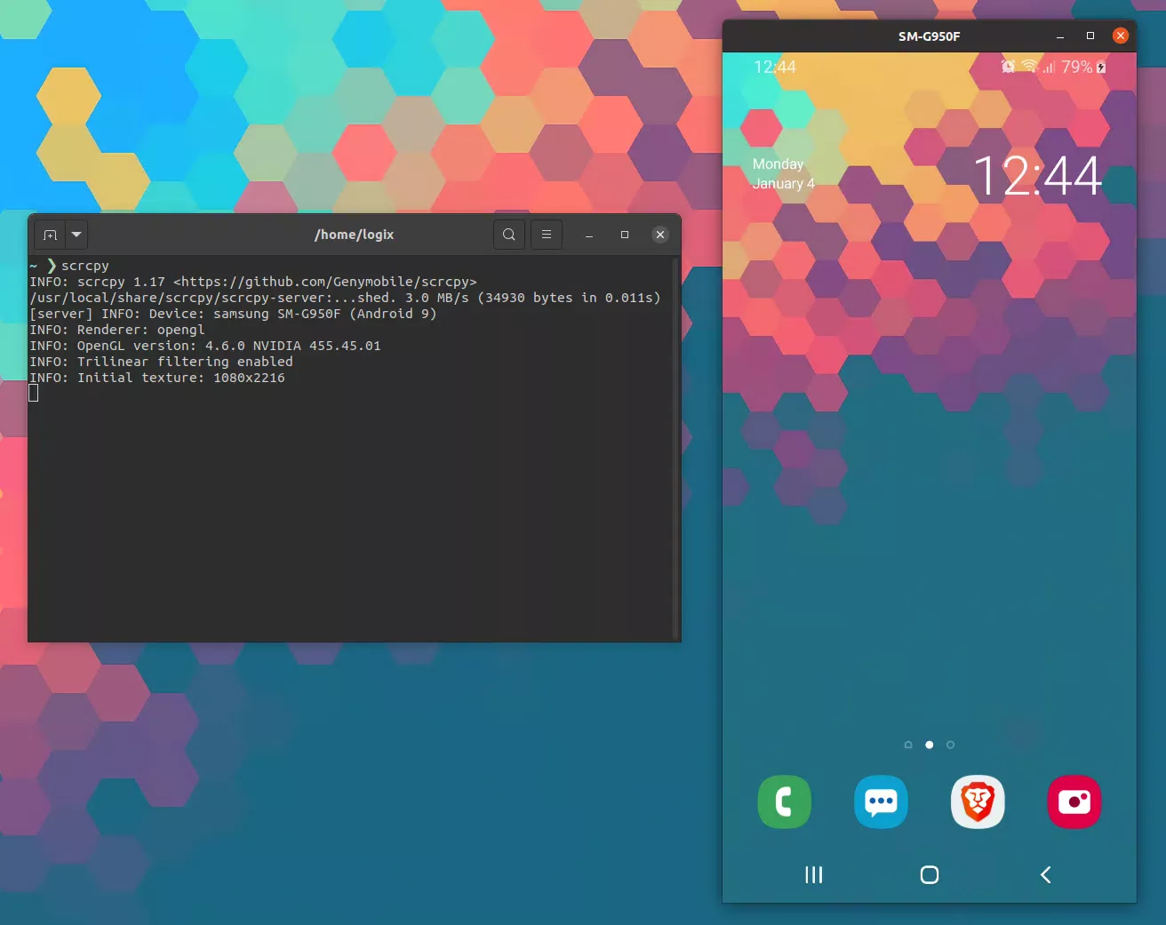 Scrcpy Linux
