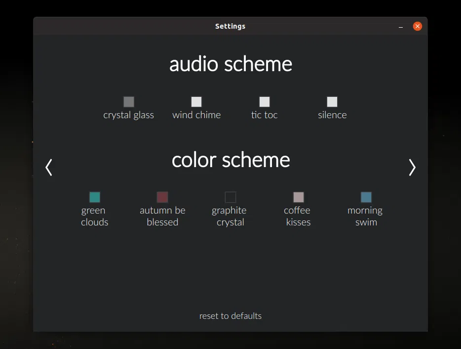 esquema de som e cores extensivamente