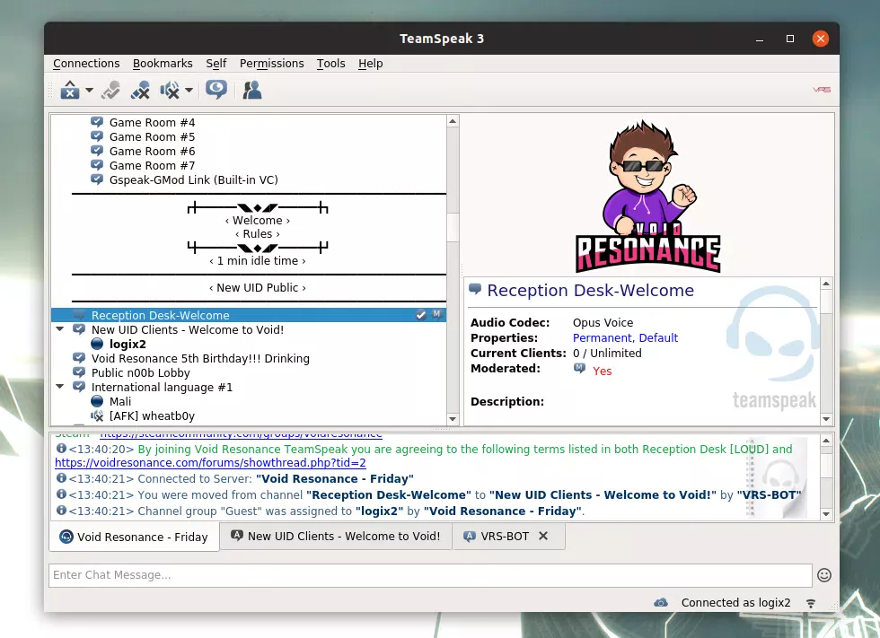 TeamSpeak 3 cliente Linux