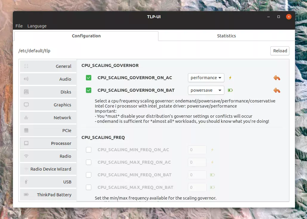 TLP GUI