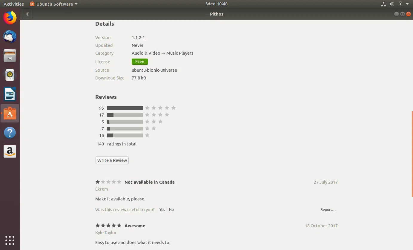 Tela do Ubuntu 18.04