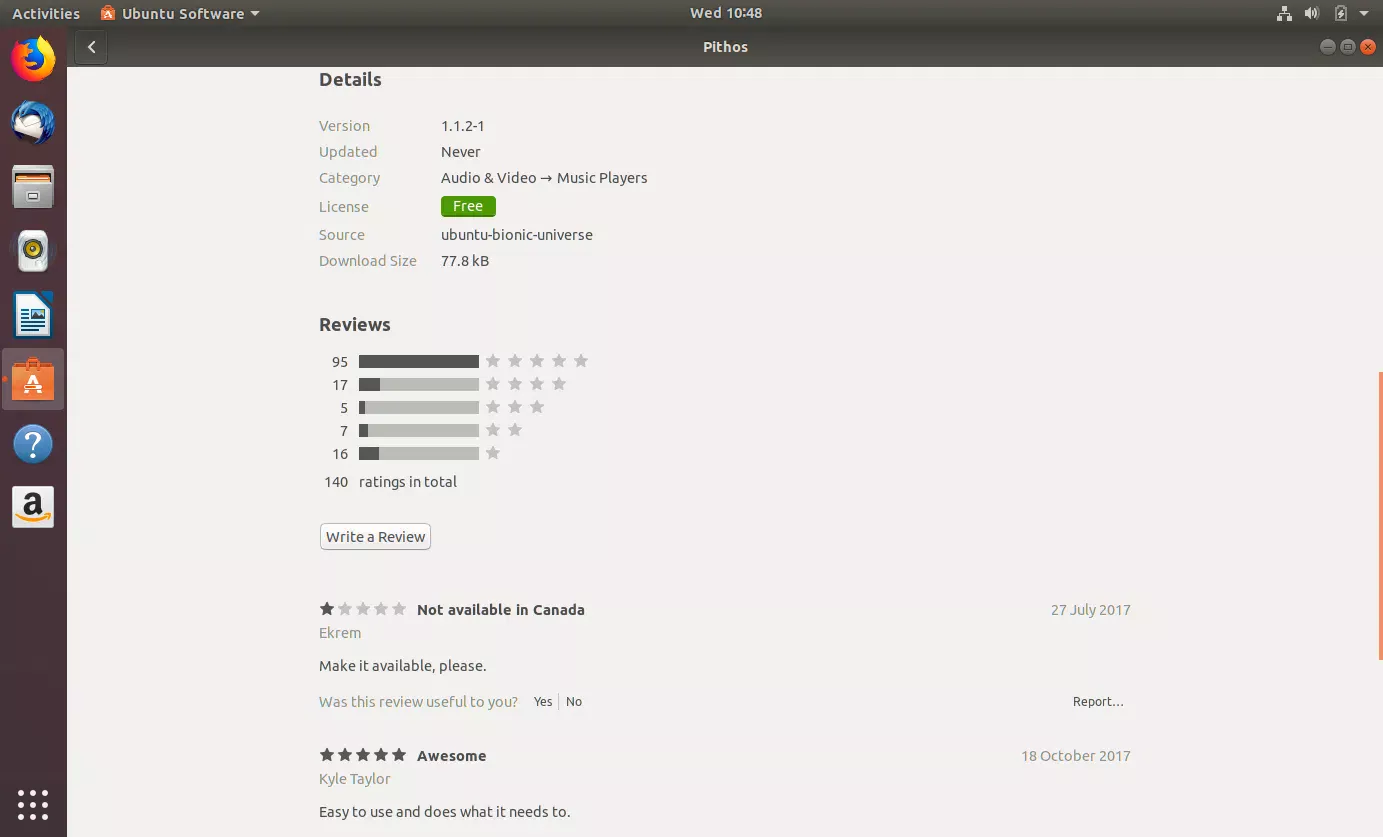 Tela do Ubuntu 18.04